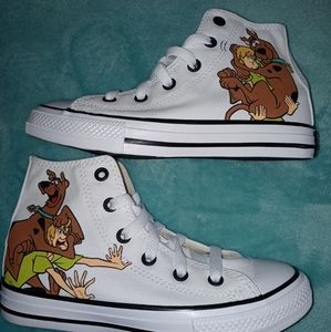 Converse Scooby Doo Hi Tops Kids 13 NEW